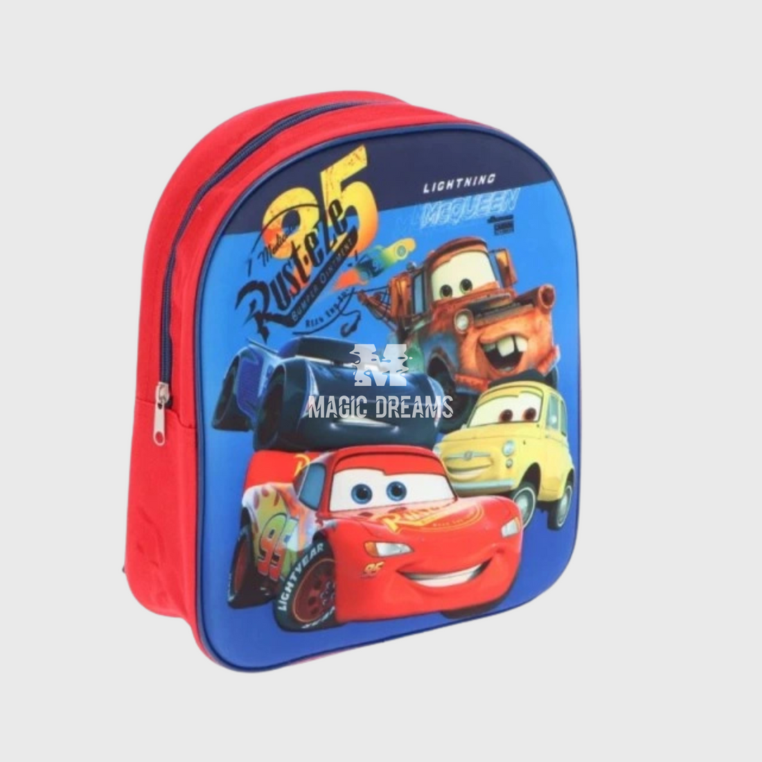 Mochila Pré-Escolar Cars 3D 30cm