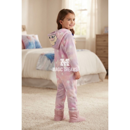 Pijama Macacão Coralina Frozen 4-8 anos