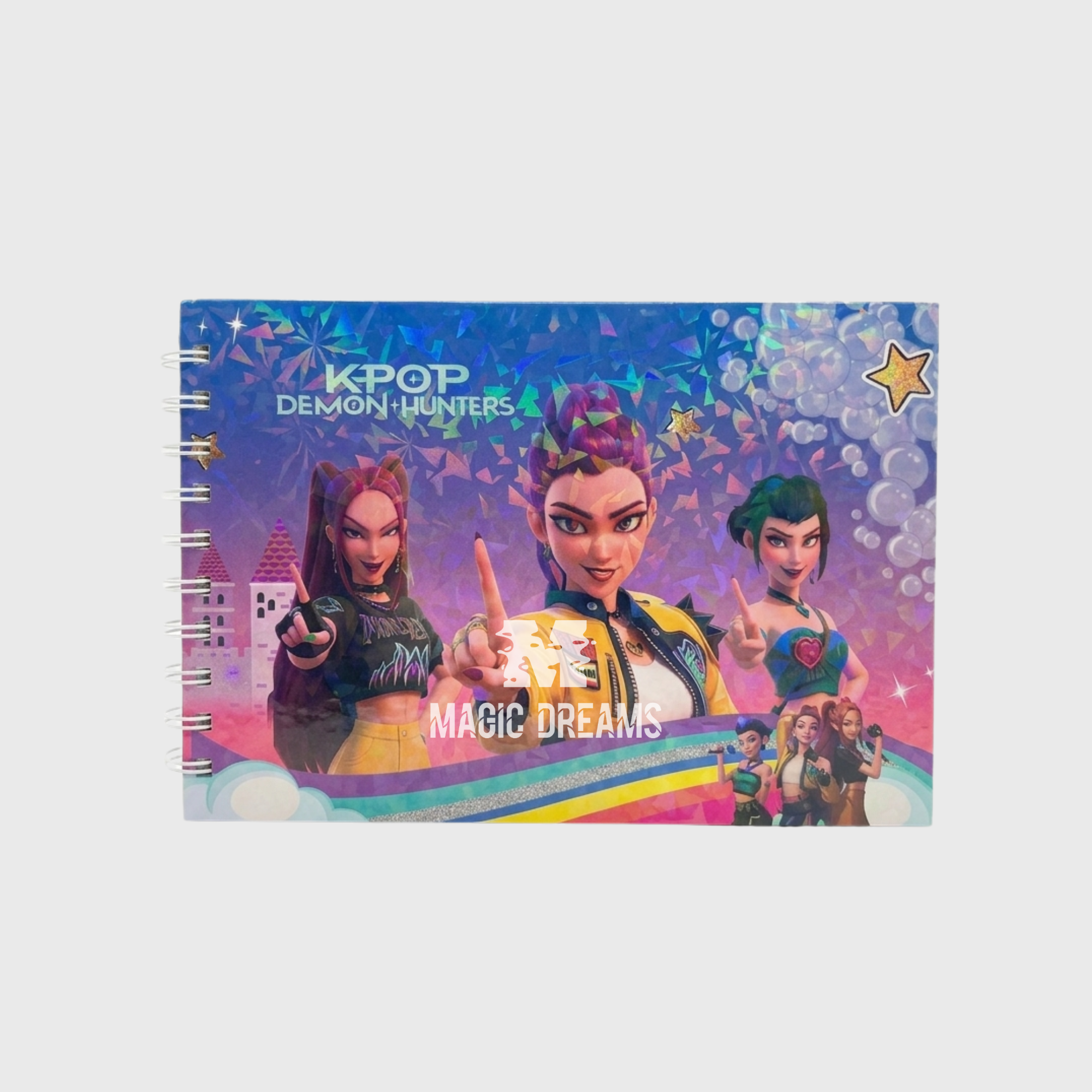 Livro de Colorir K-Pop Demon Hunters