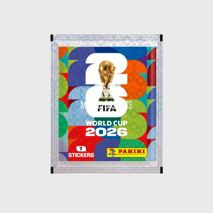 Panini 50 saquetas - Caixa Oficial do Mundial 350 Cromos FIFA World Cup 2026