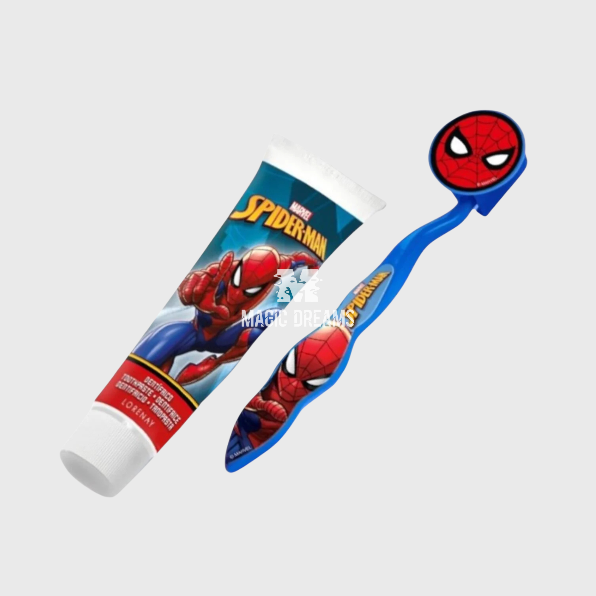 Necessaire de Higiene do Homem-Aranha com Porta-Escova Dentes
