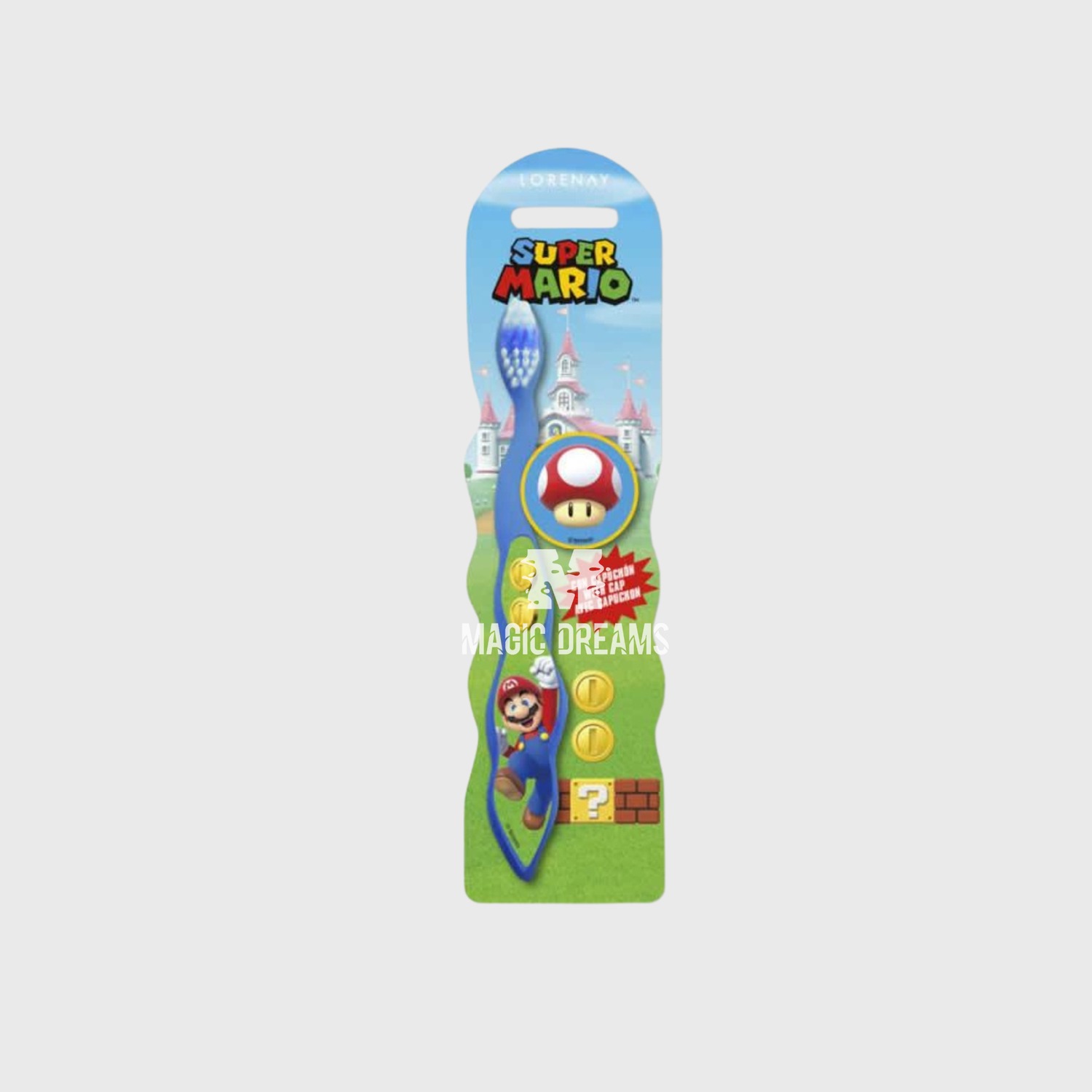 Escova de Dentes Infantil Super Mario