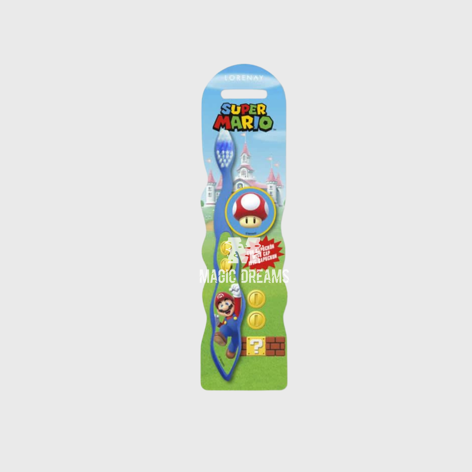 Escova de Dentes Infantil Super Mario