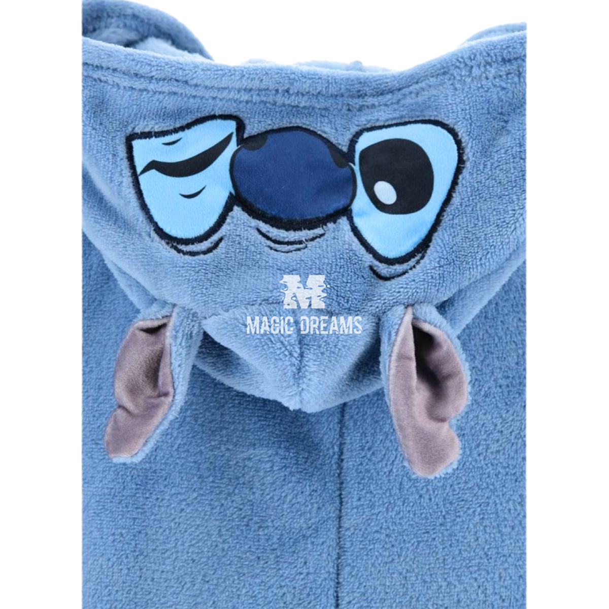 Pijama Macacão Coralina Lilo &amp; Stitch com Orelhas