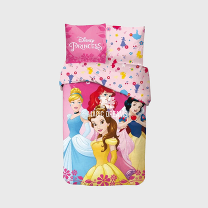 Capa de Edredão e Fronha Disney Princess Royal Dreams