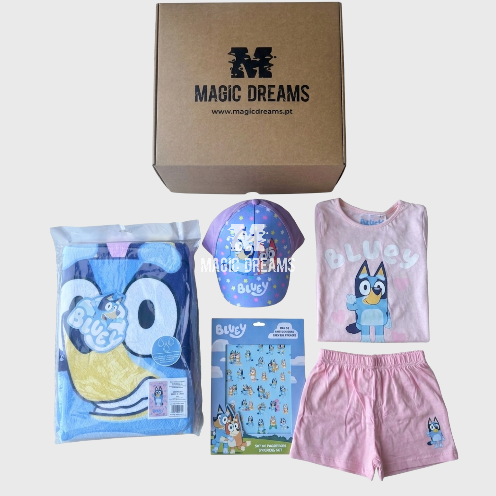 Box Dia da Criança Bluey e Bingo Menina - Edição Especial
