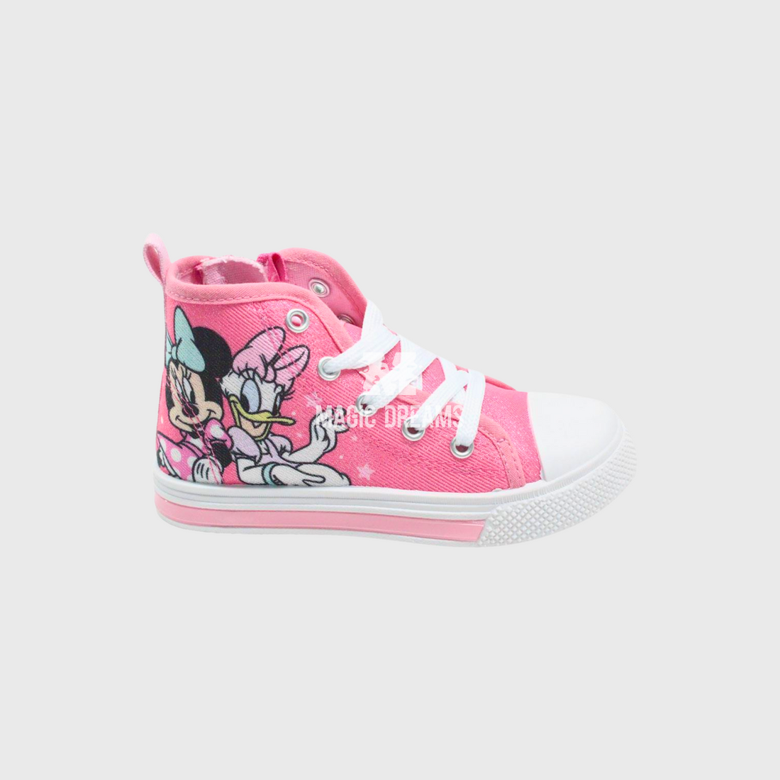 Sapatilha Minnie Sola PVC Alta com Luz 25-32