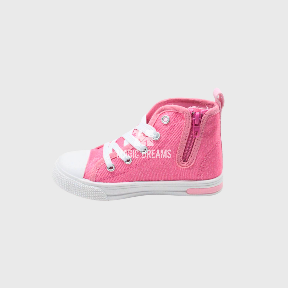 Sapatilha Minnie Sola PVC Alta com Luz 25-32