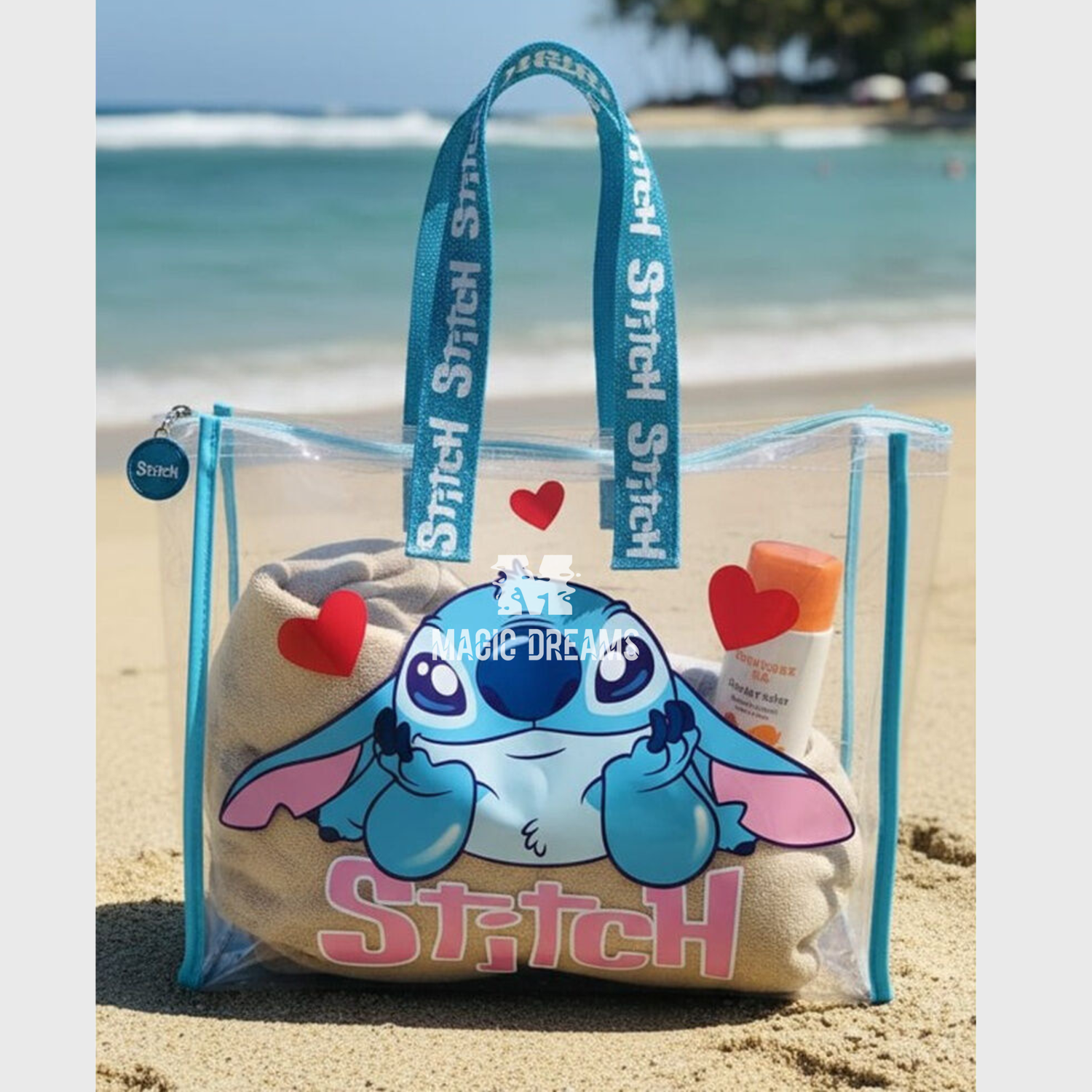 Bolsa de Praia Stitch Disney