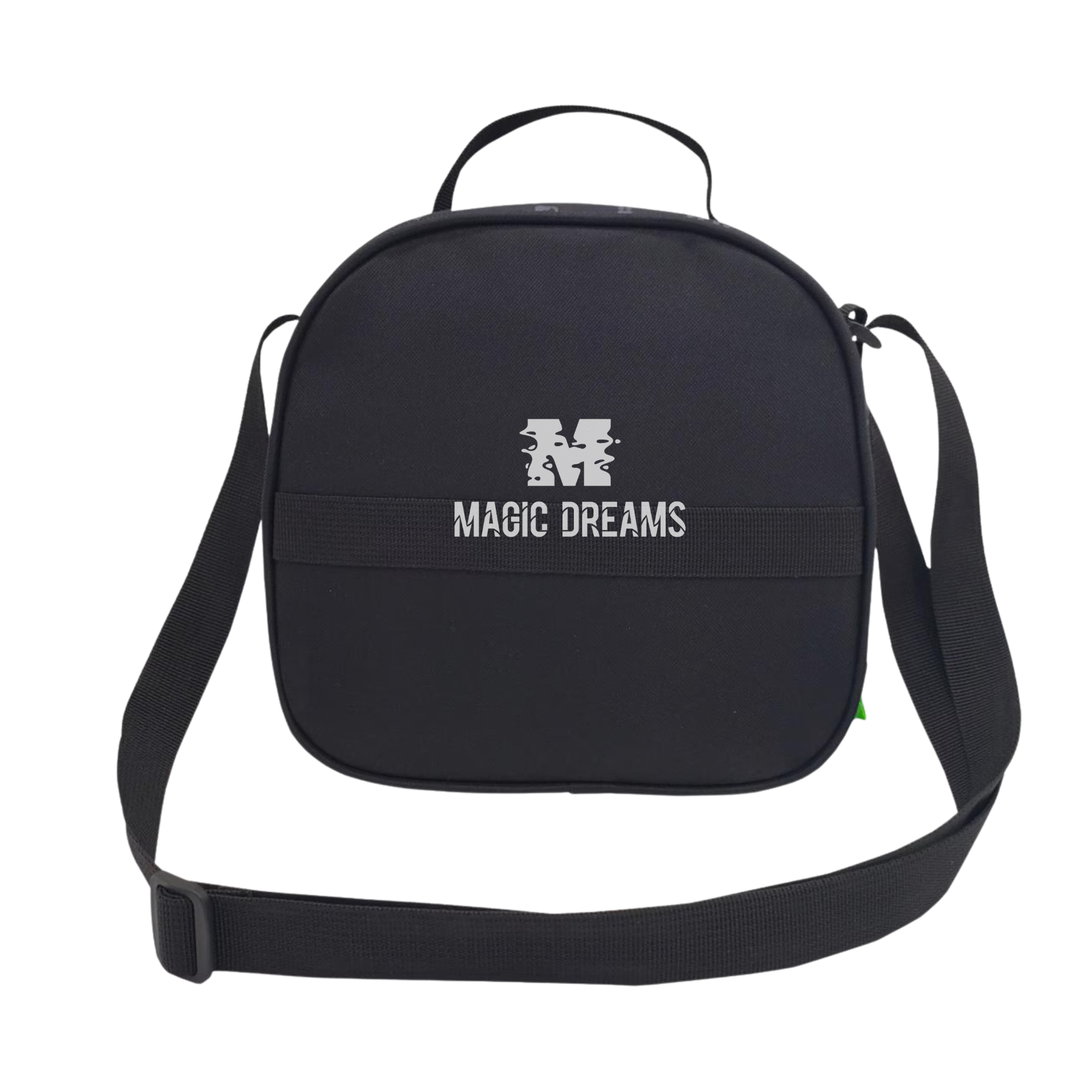Conjunto Escolar Minecraft Completo 3 Peças: Mochila Trolley com Lancheira Térmica e Estojo Cilindrico Minecraft Verde