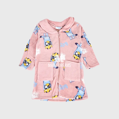 Robe Coralina Bluey Menina 3-6 anos