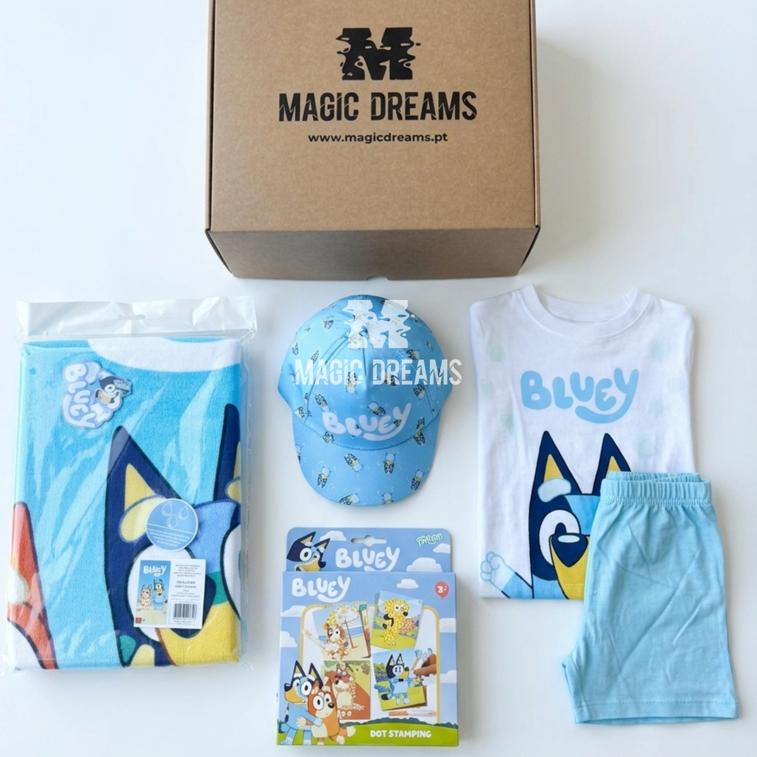Box Dia da Criança Bluey e Bingo Menino - Edição Especial