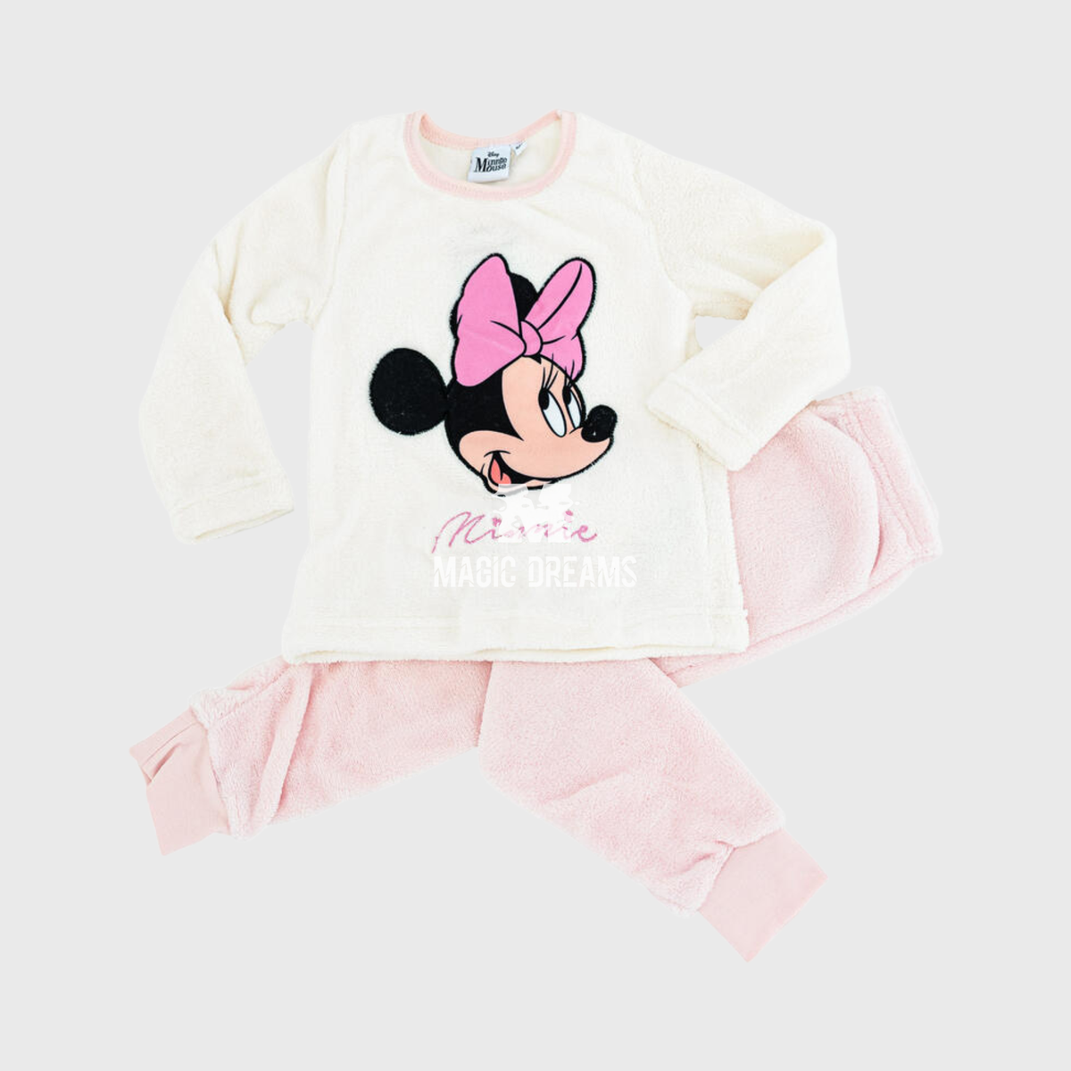 Pijama Coralina Minnie Mouse 3-8 anos