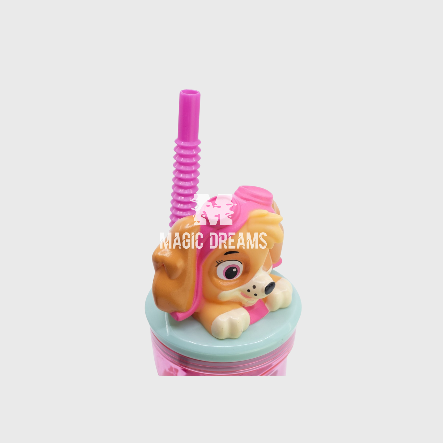 Copo Figurinha 3D Skye Patrulha Pata 360 ml 4+
