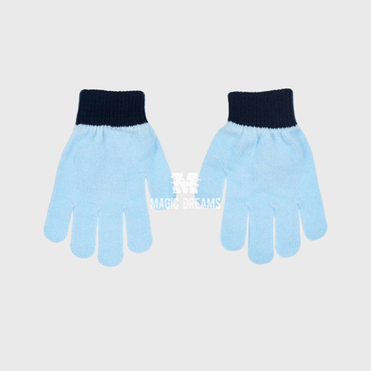 Luvas Bluey Azul Claro