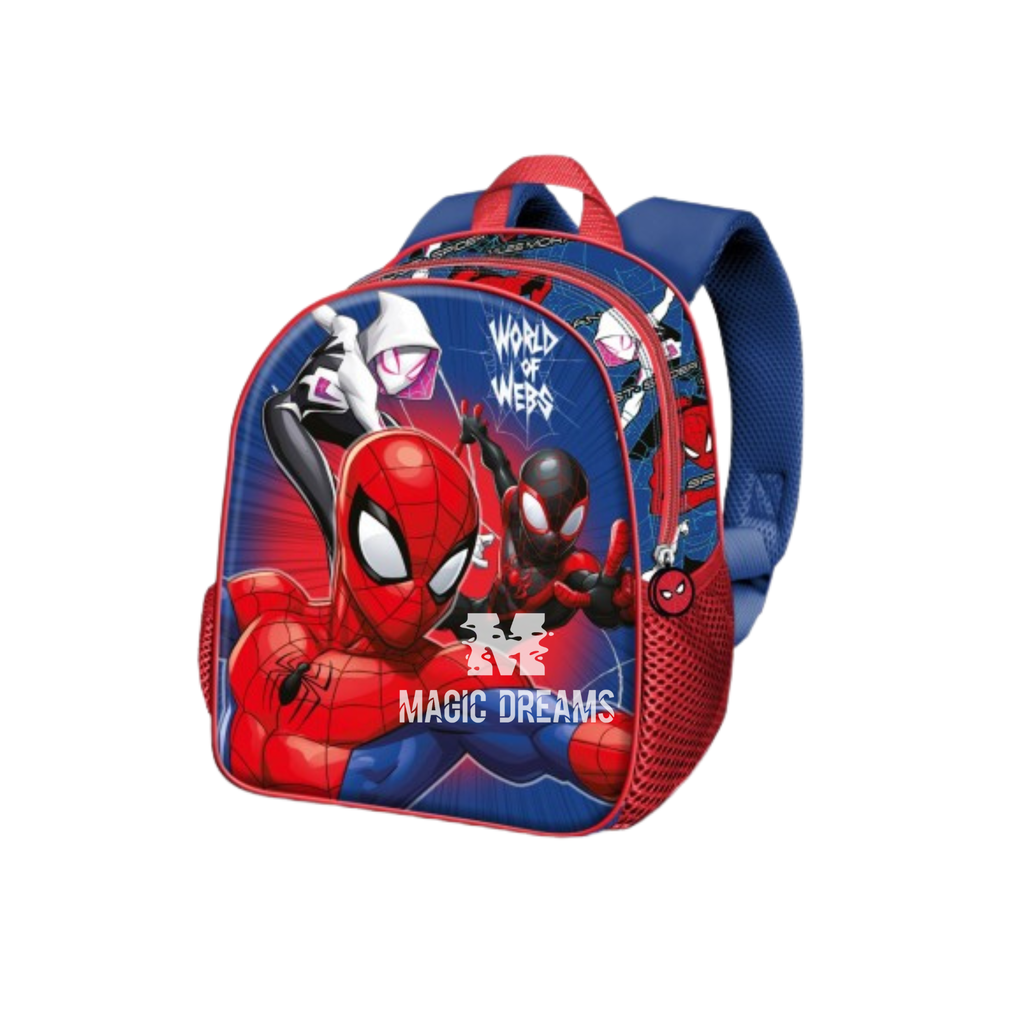 Mochila Escolar Basic 40cm Word Spiderman