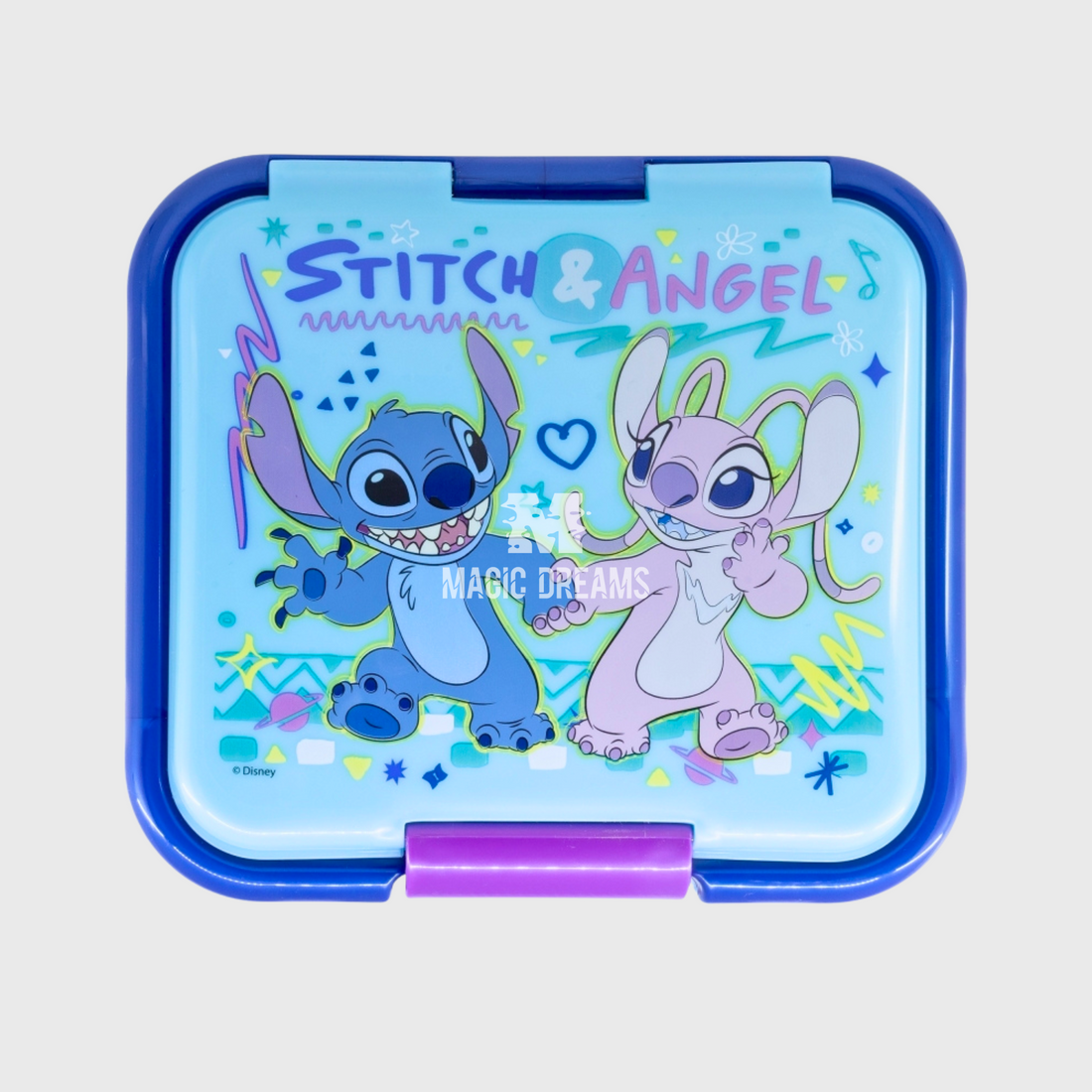 Sanduicheira Stitch &amp; Angel Tripla