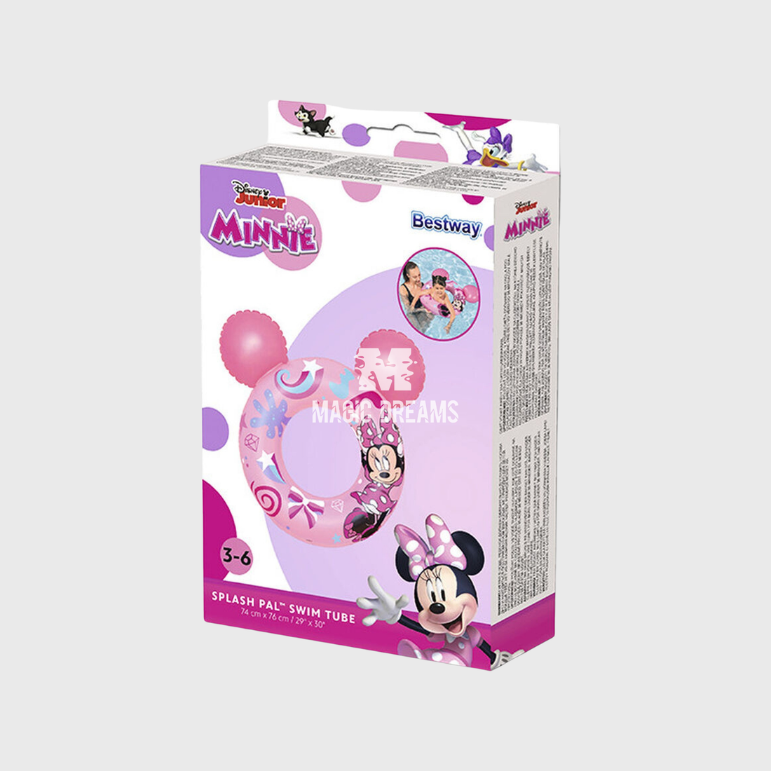 Boia Insuflável Minie Mouse 3-6 anos