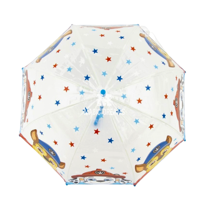 Guarda-Chuva Transparente Eva Patrulha Pata Manual 67cm Cor Sortida