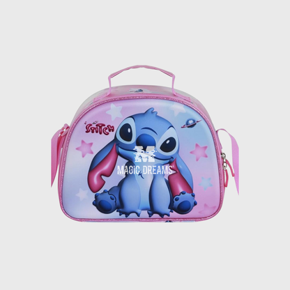 Lancheira Térmica Stitch Cosmic 3D Disney