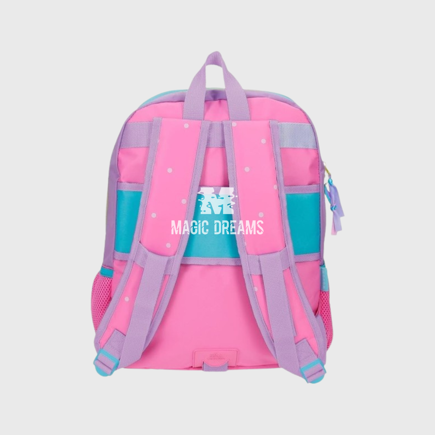 Mochila Escolar Movom 38cm Block Adaptável Positive Mind