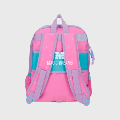 Mochila Escolar Movom 38cm Block Adaptável Positive Mind