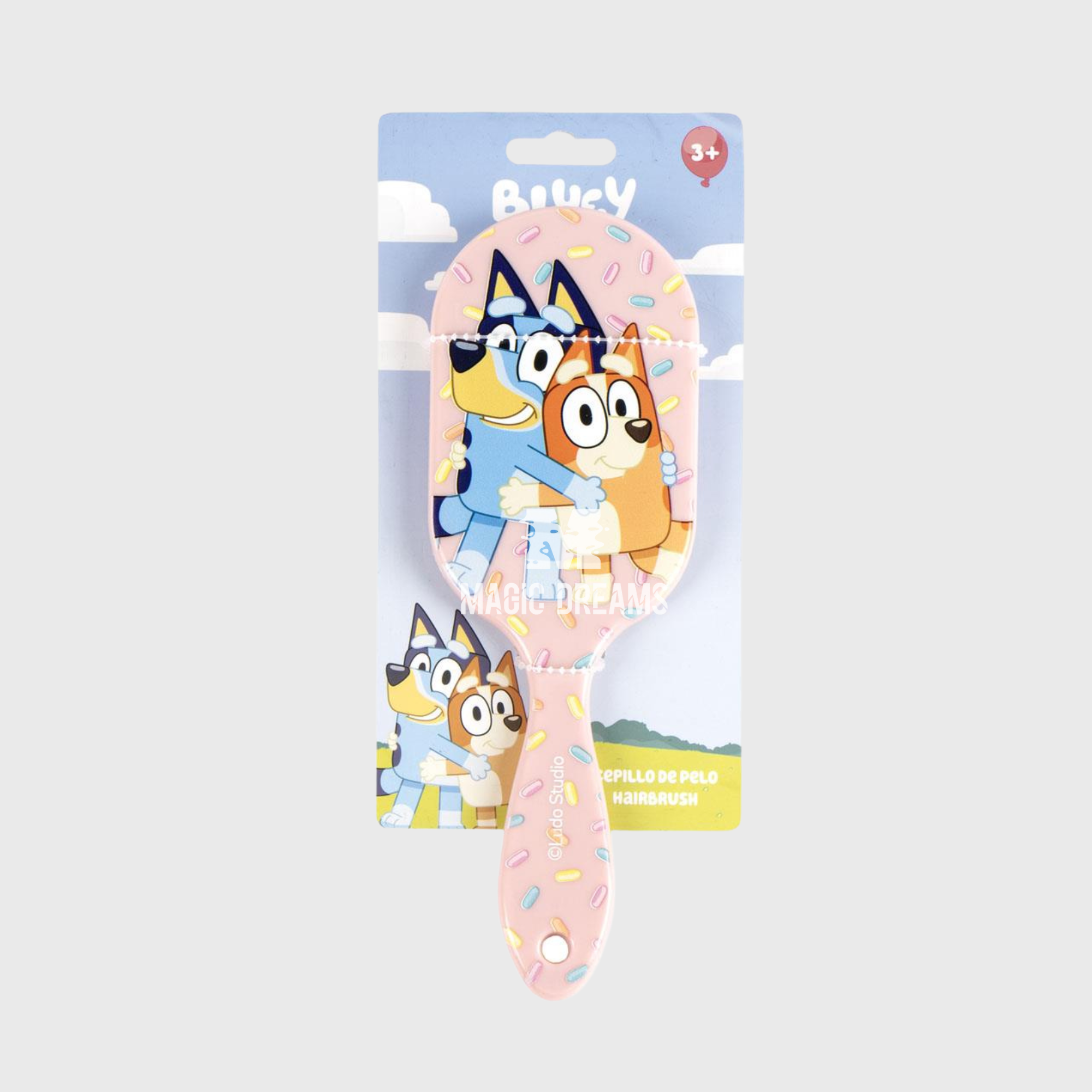 Escova de Cabelo Bluey e Bingo