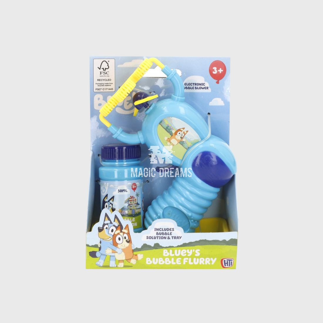 Pistola de Bolhas Bluey com Frasco 50ml 3+