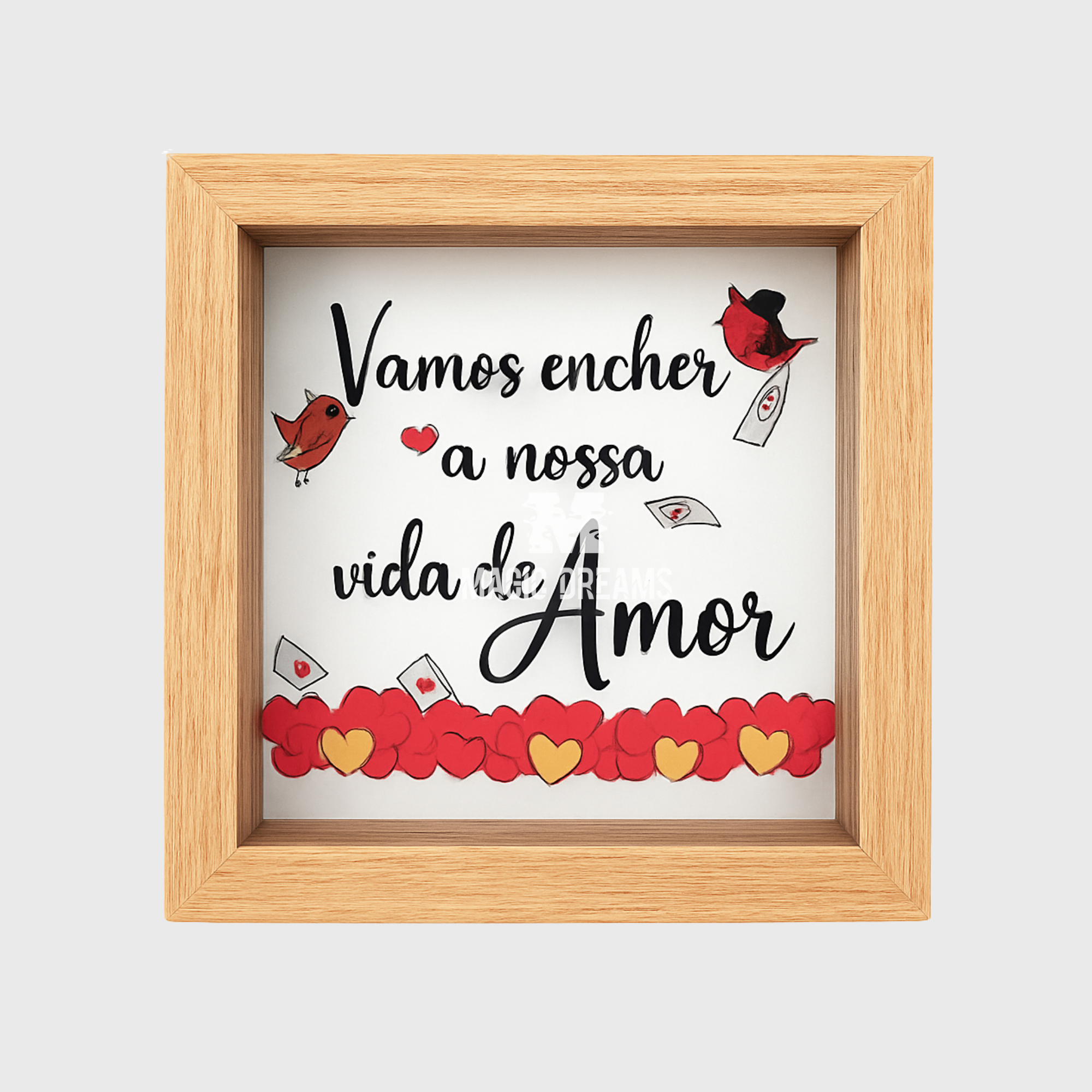 Dia de São Valentim Mealheiro “Vamos Encher a Nossa Vida de Amor”