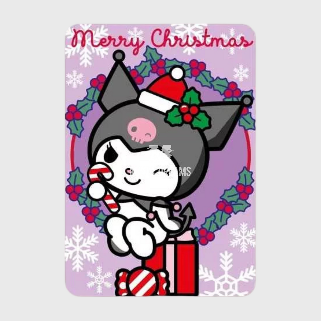 Manta Polar Kuromi Christmas 100x140cm