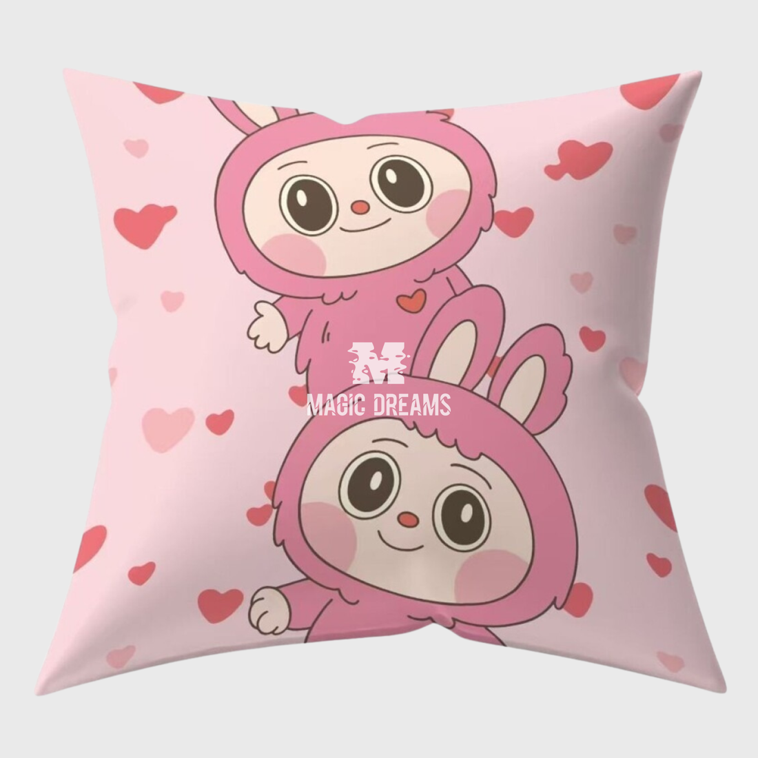 Almofada Labubu Love 40x40cm