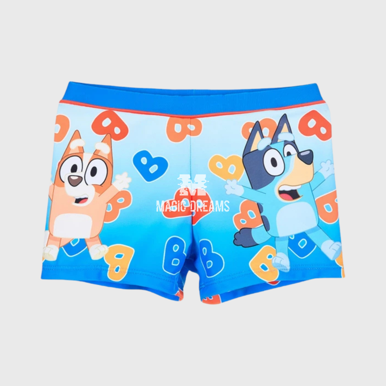 Calções de Banho Bluey e Bingo 5 anos