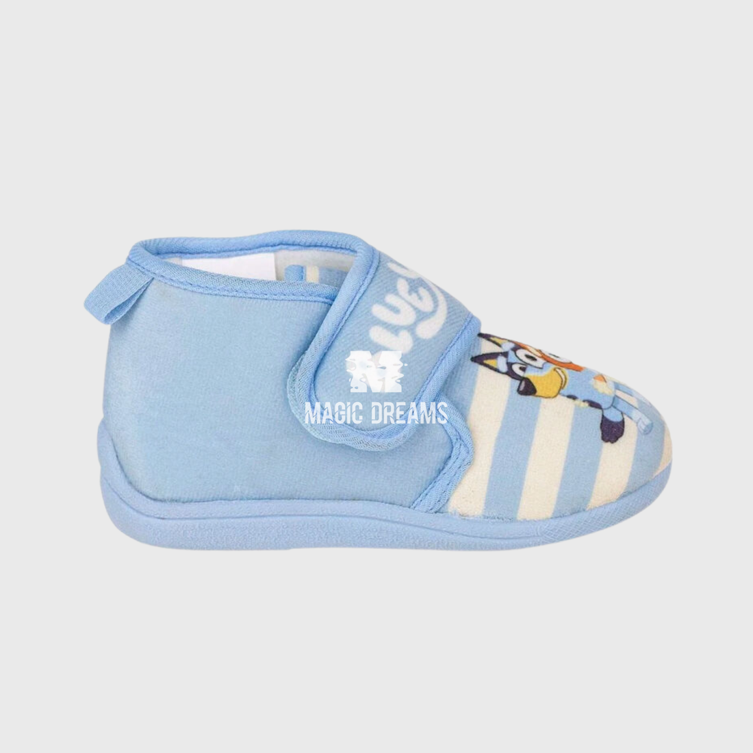Pantufas Bluey e Bingo Riscas