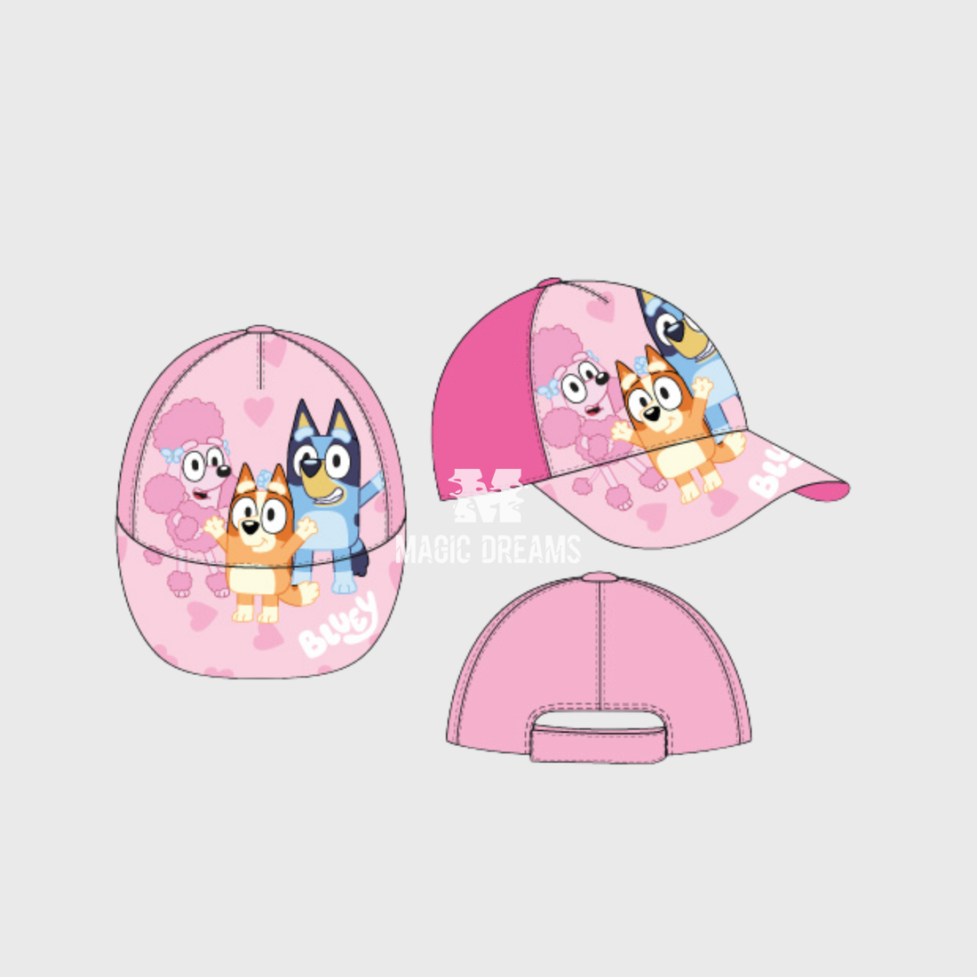 Boné Infantil Bluey Cor Sortida 52/54cm