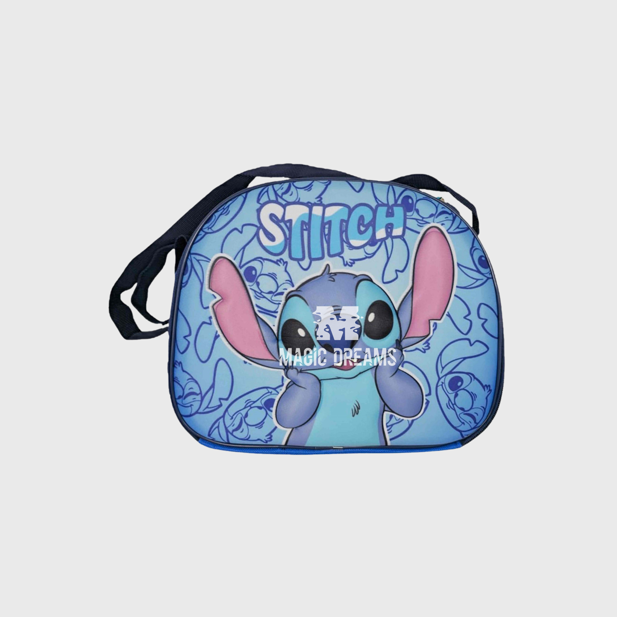 Lancheira Térmica 3D Stitch Azul
