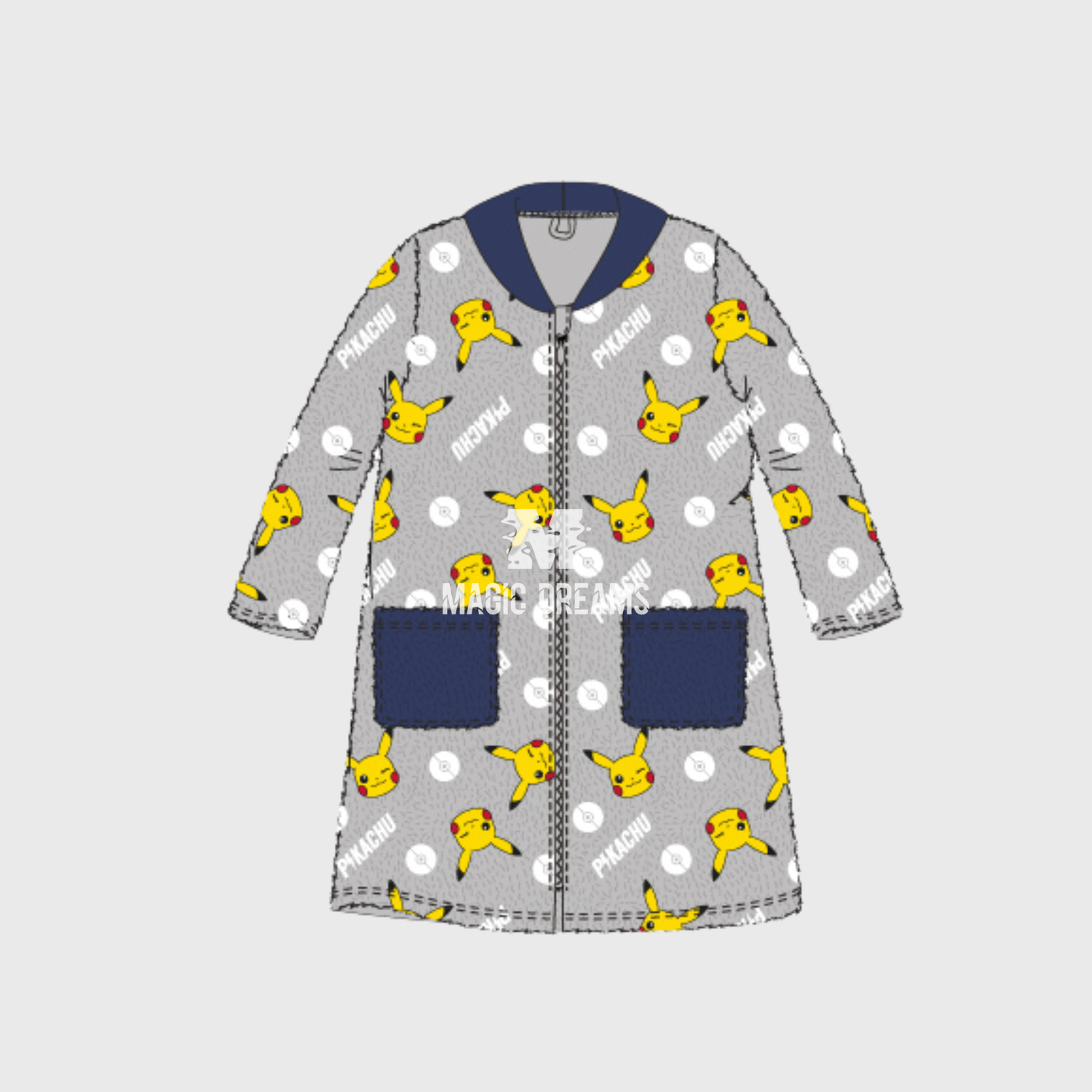 Robe Coralina Pokémon 6-12 anos