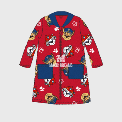 Robe Coralina Patrulha Pata Menino 3-6 anos