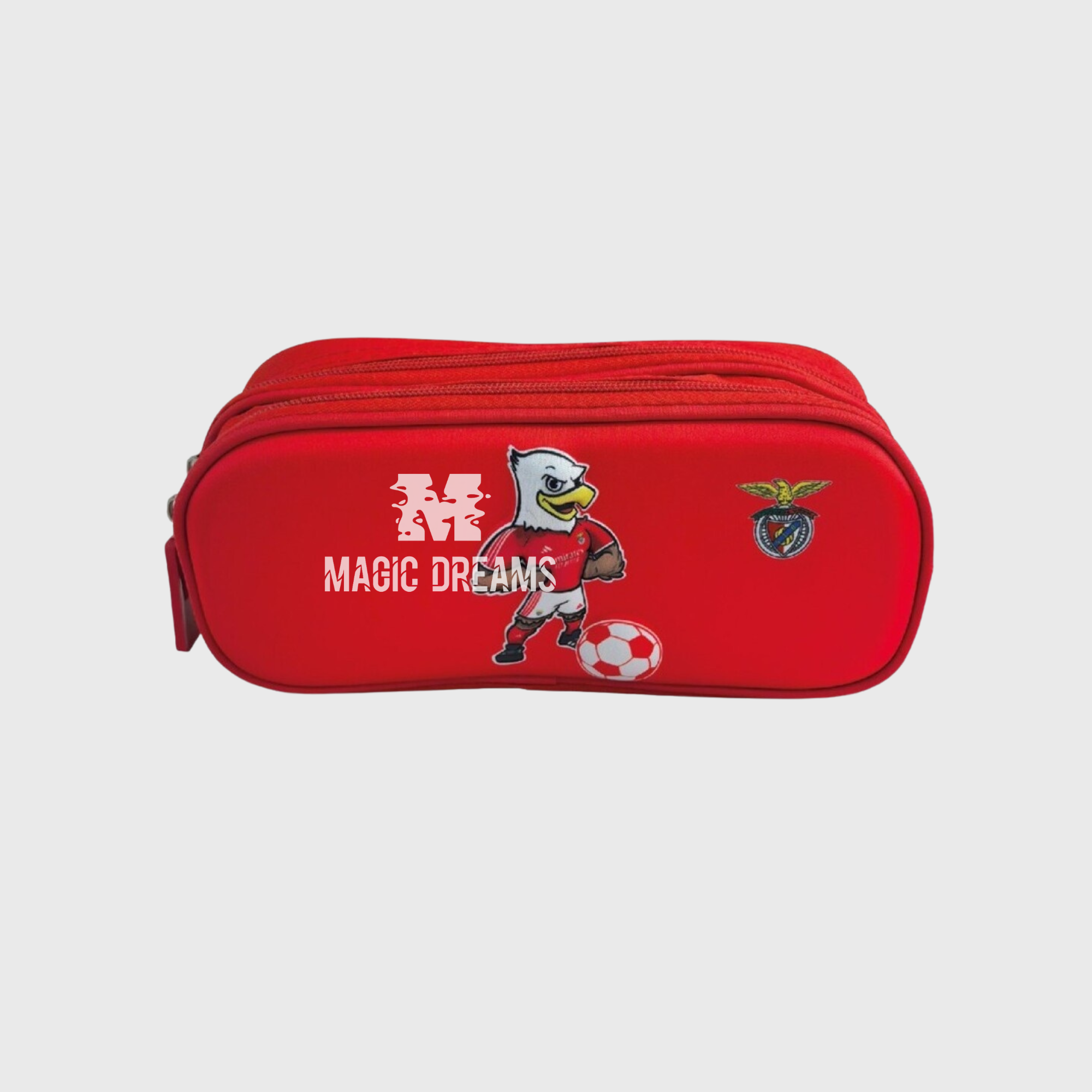 Estojo Porta-Lápis Duplo 3D Àguia Vitória SL Benfica