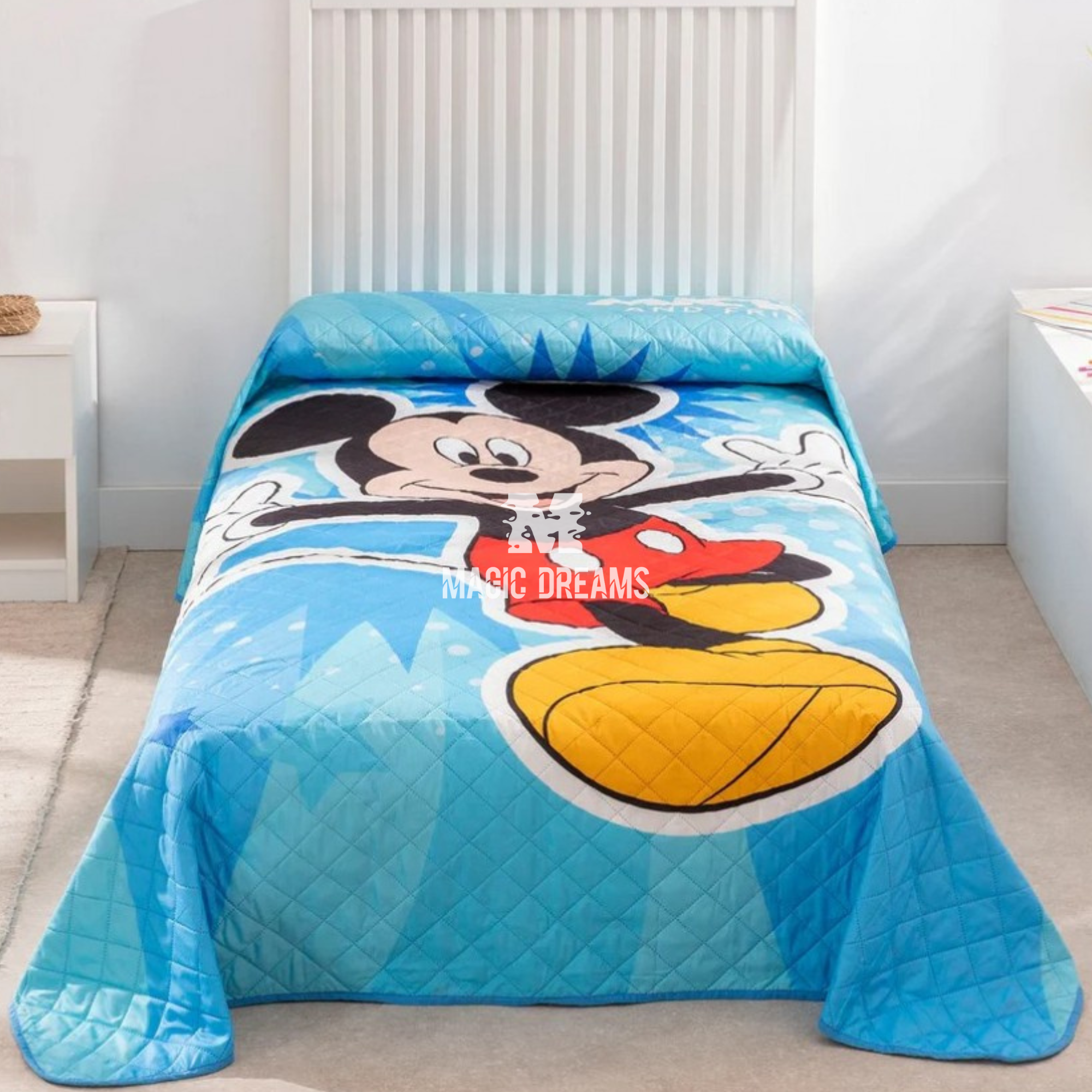 Colcha Infantil Mickey Mouse 170x250cm