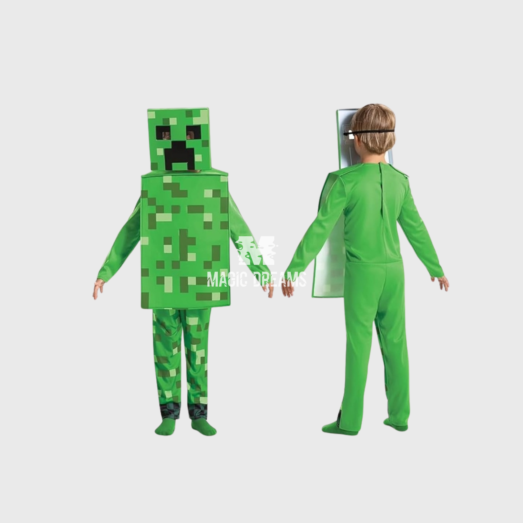 Fato Disfarce Minecraft Creeper