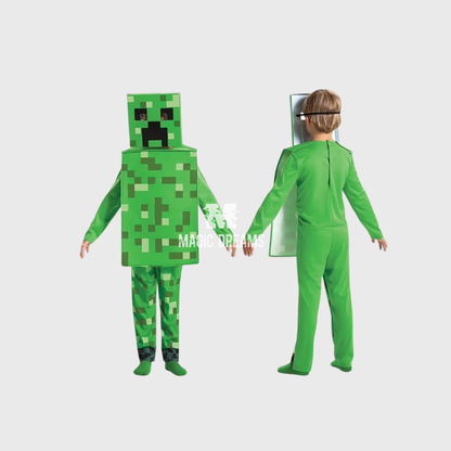 Fato Disfarce Minecraft Creeper