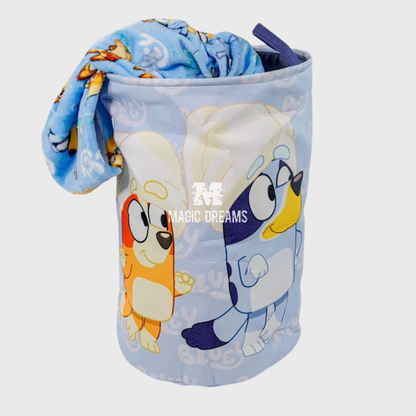Cesto de Roupa Suja Bluey Spa Time 52x30cm