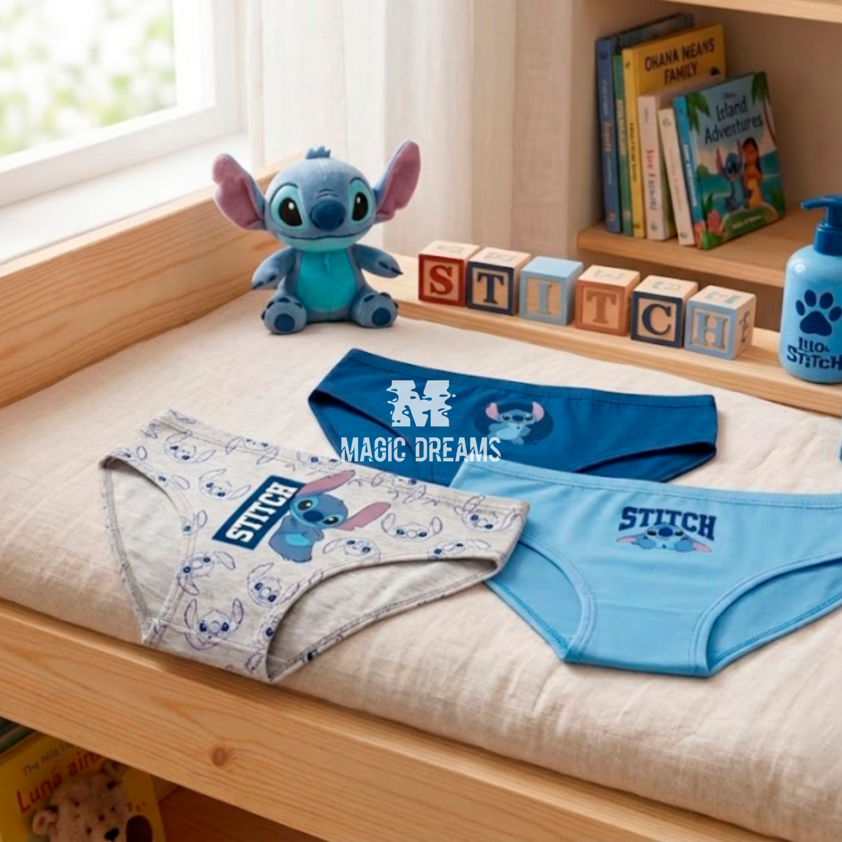 Pack de 3 Cuecas Stitch Menino