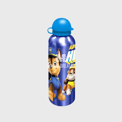 Garrafa de Alumínio Patrulha Pata 500ml Sortido