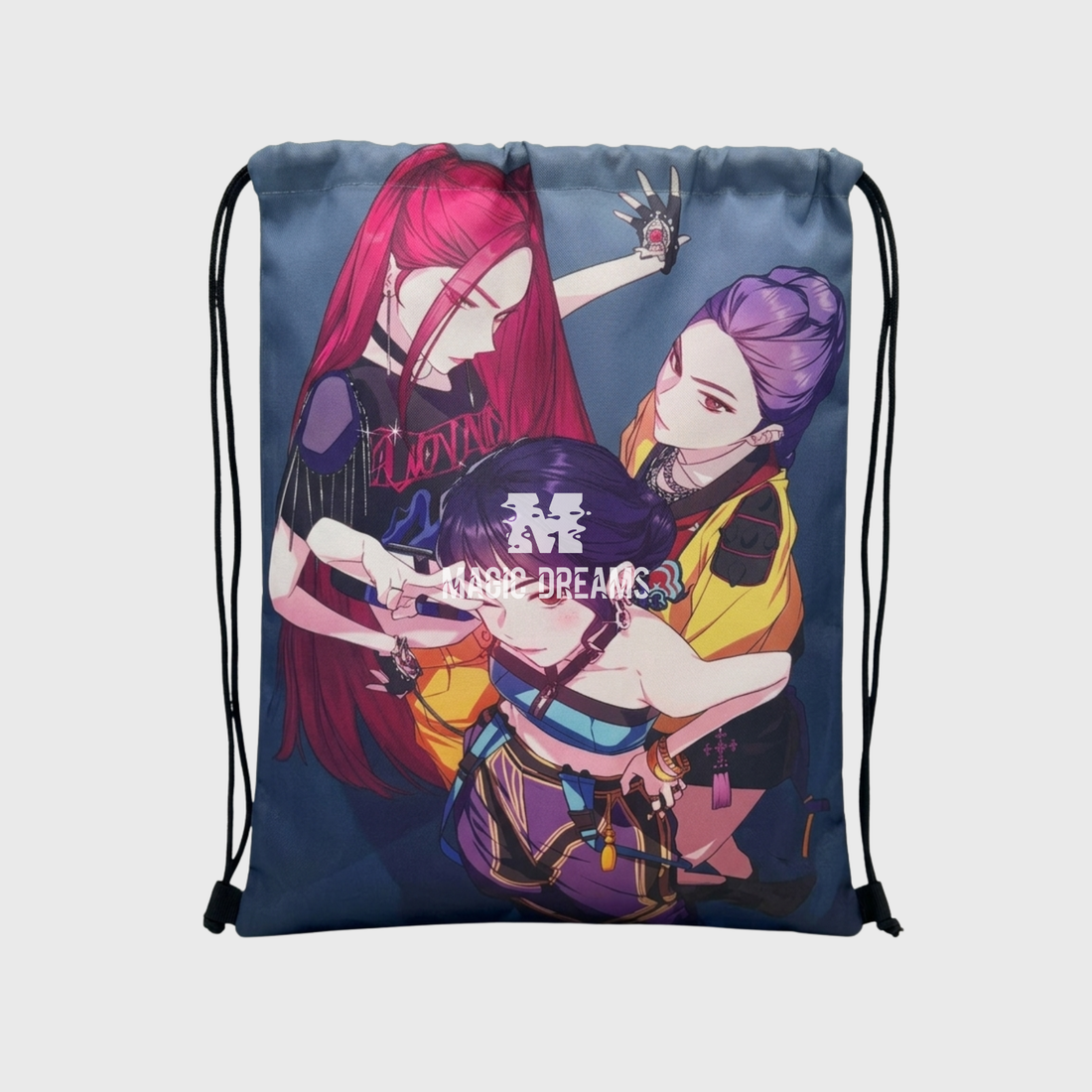 Saco de Desporto Mira, Zoey e Rumi K-Pop Demon Hunters 40cm