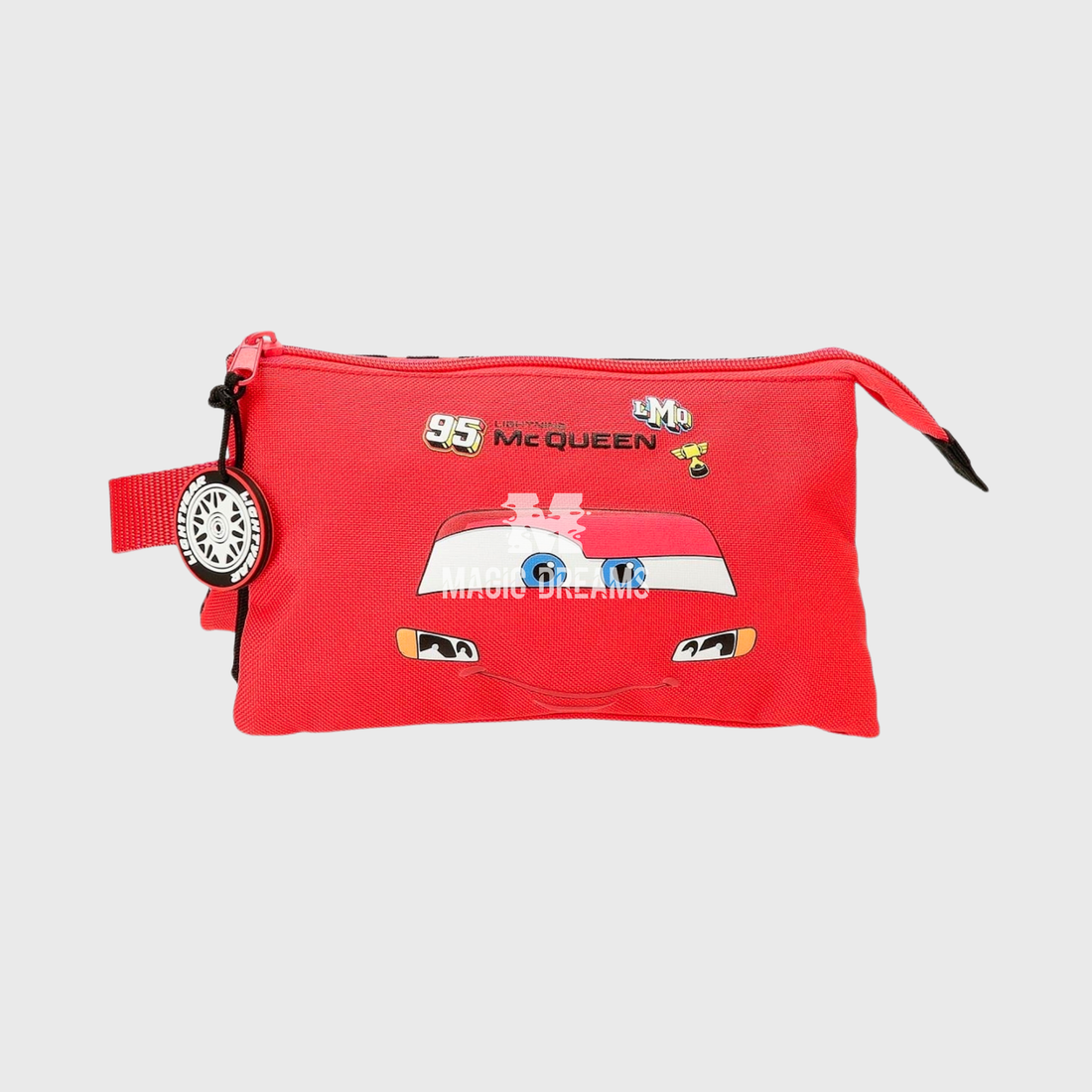 Estojo Triplo Cars Mcqueen Disney