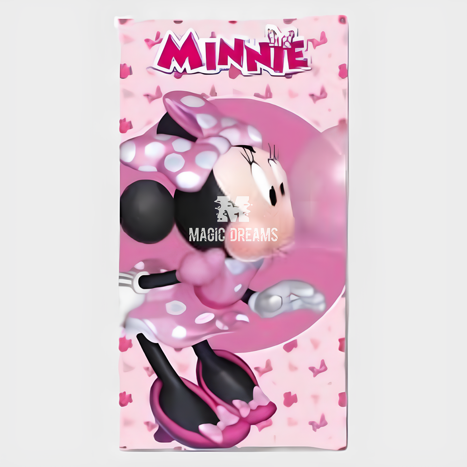 Toalha de Praia Minnie Mouse Microfibra 70x140cm