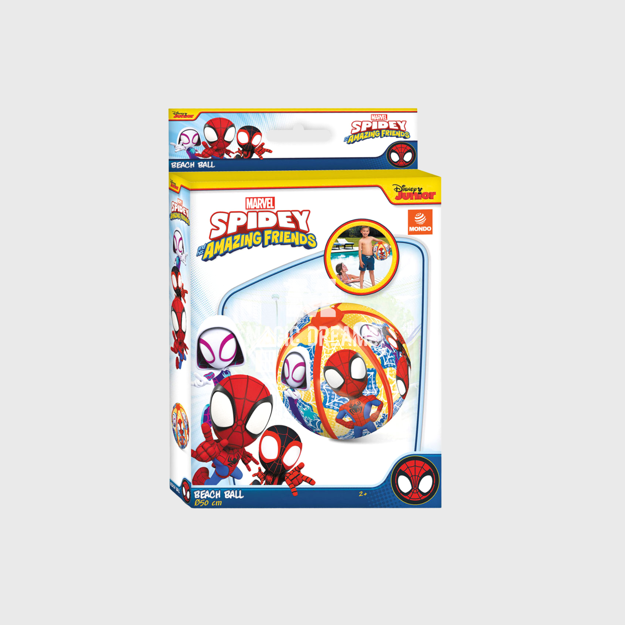 Bola de Praia Insuflável Spidey Marvel 50cm