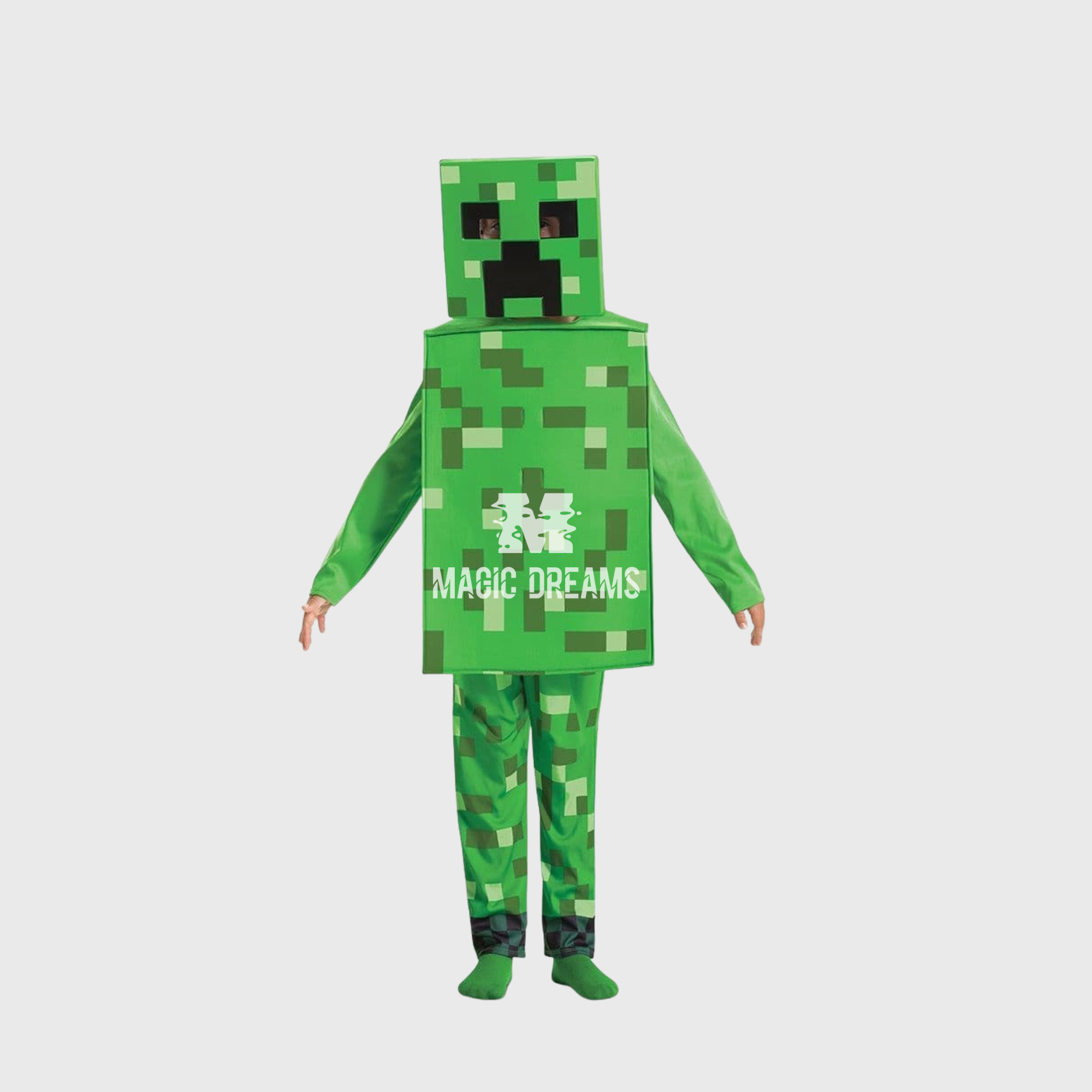 Fato Disfarce Minecraft Creeper