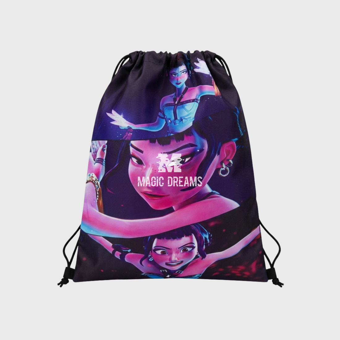 Saco de Desporto Zoey Guerreiras do K-Pop Demon Hunters 40cm